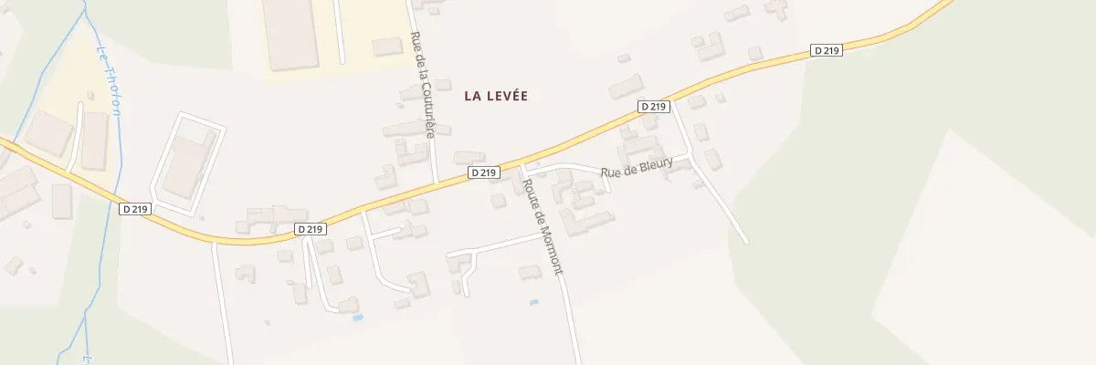 Plan du 2 Rue de Bleury à Saint-Maurice-Thizouaille