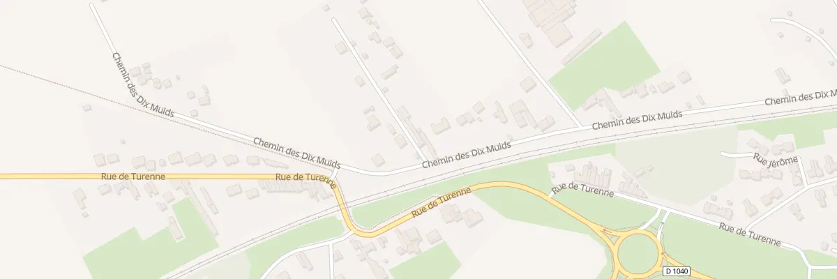 Plan du 520 Che des Dix Muids à Denain