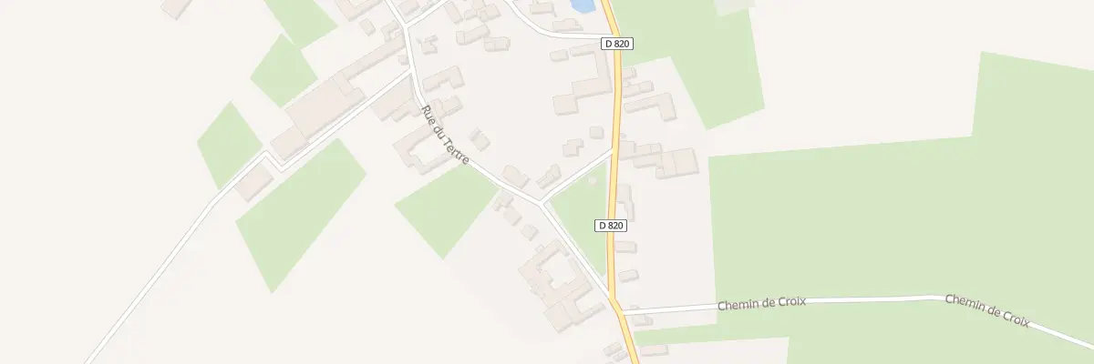 Plan du 60 Rue du Château d’Eau à Fontaine-Uterte