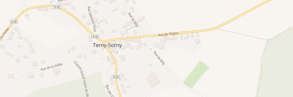 Plan du 66 Rue de Billy à Terny-Sorny