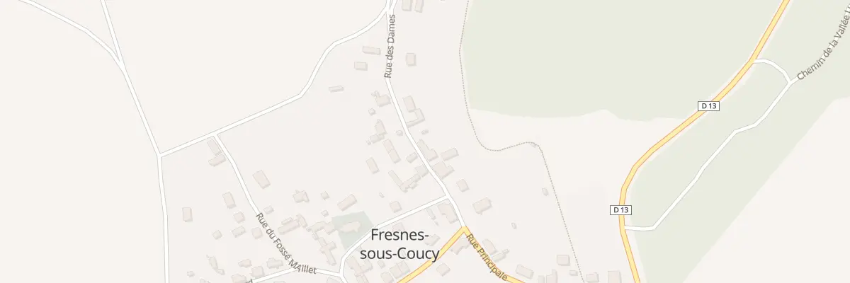 Plan du 8 Rue des Dames à La Neuville-Bosmont