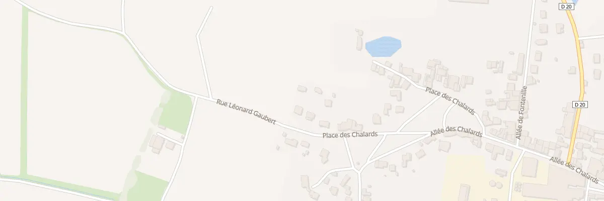 Plan du 4 Rue Leonard Gaubert à Lezoux