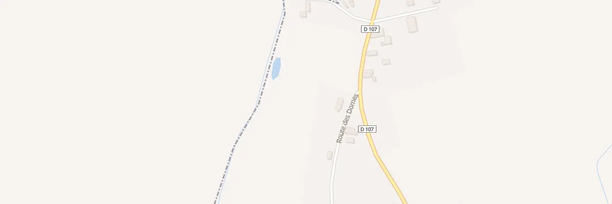 Plan du 2 Rte des Domes - les Grands Vau à Beaumont-lès-Randan