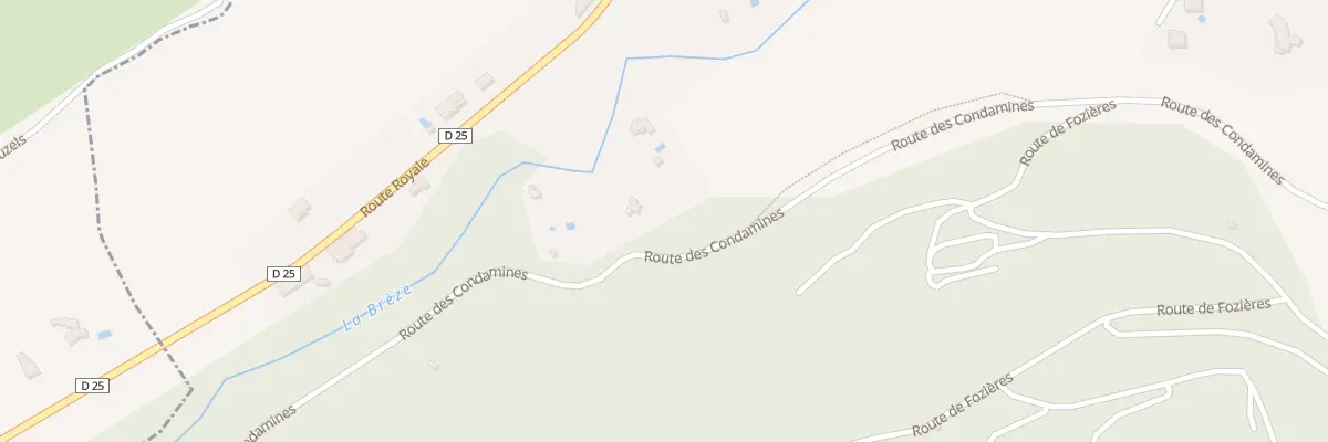 Plan du 720 Rte des Condamines à Saint-Étienne-de-Gourgas