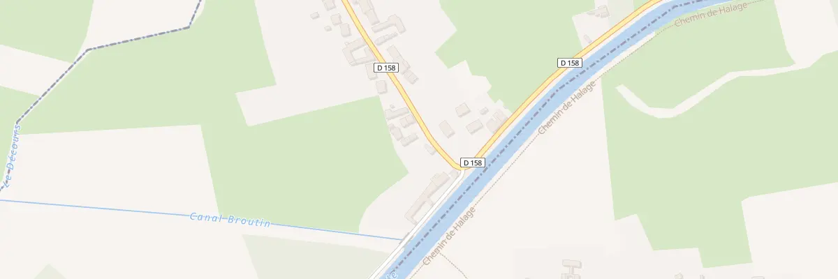 Plan du 13 Rte de Bousignies à Millonfosse