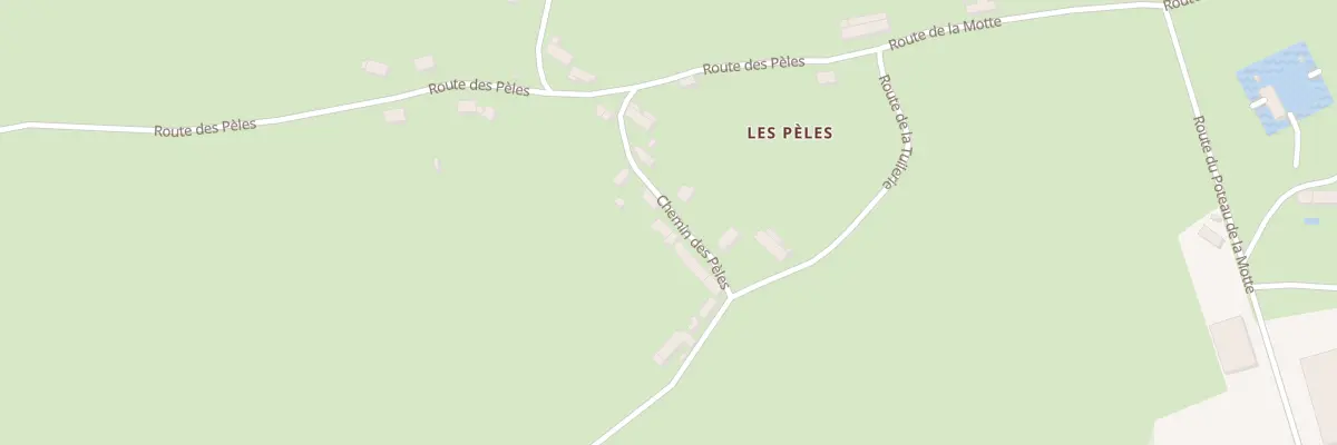 Plan du 6 Che des Pèles à Saint-Sulpice