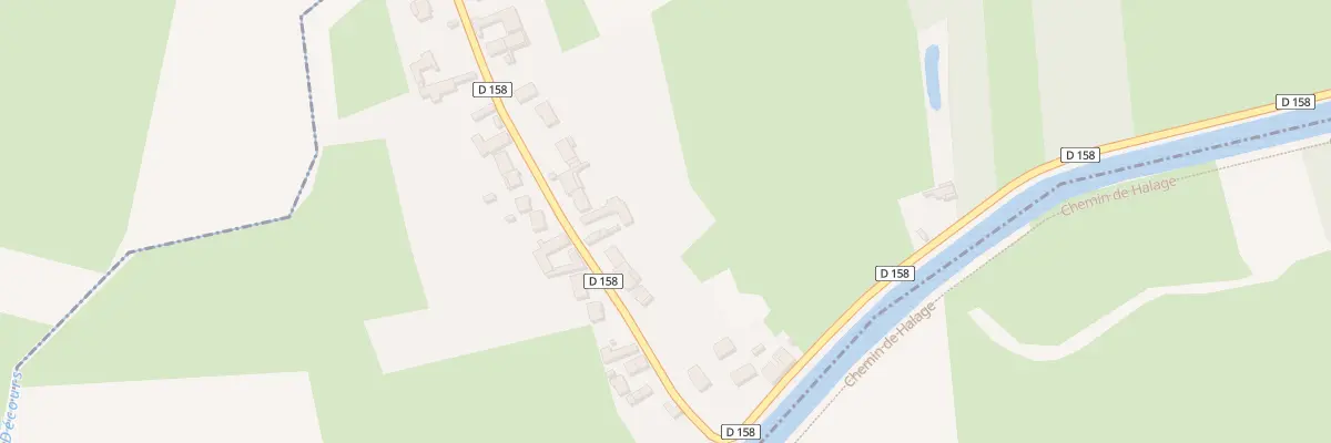 Plan du 36 Rte de Bousignies à Millonfosse