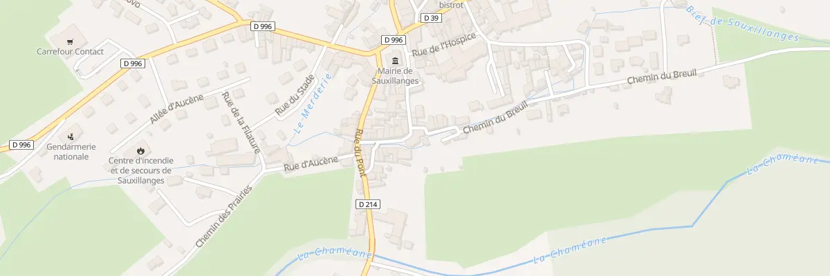 Plan du 5 Rue des Coufferts à Sauxillanges