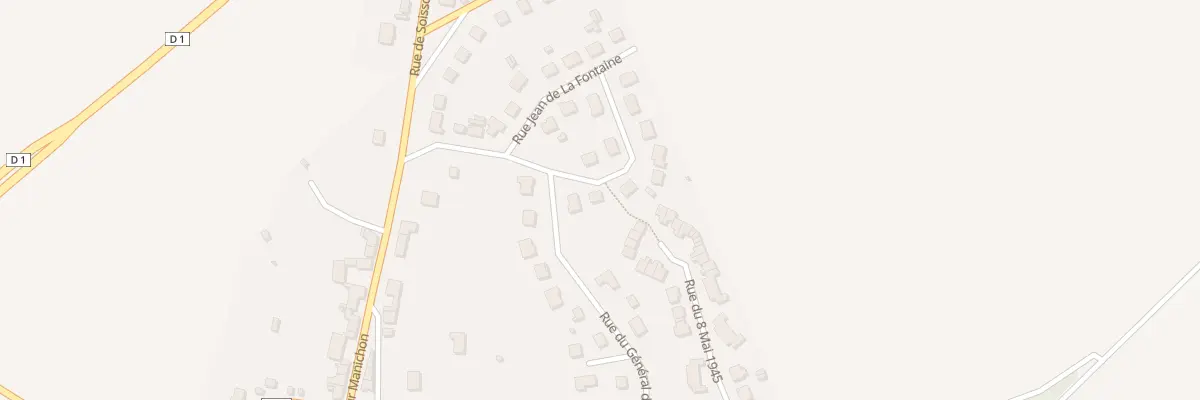 Plan du 27 Rue Jean de la Fontaine à Oulchy-le-Château