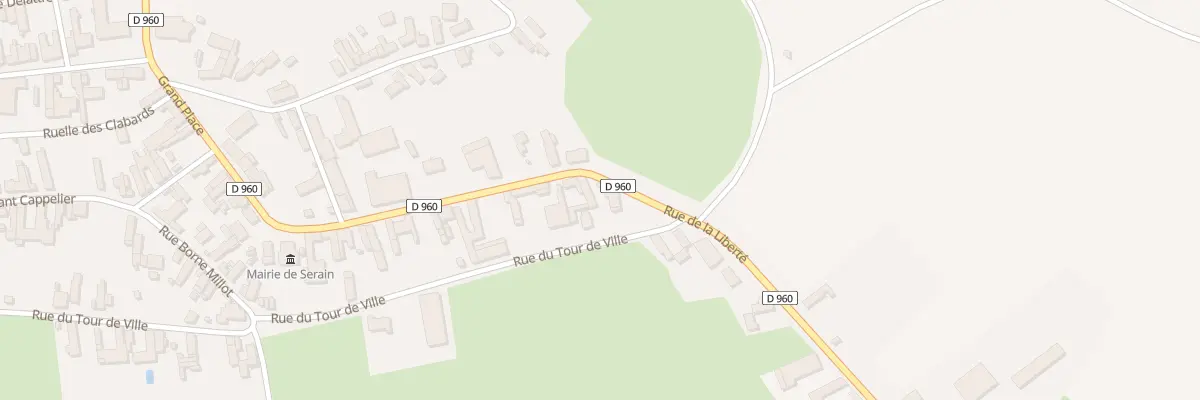 Plan du 40 Rue de la Liberté à Serain