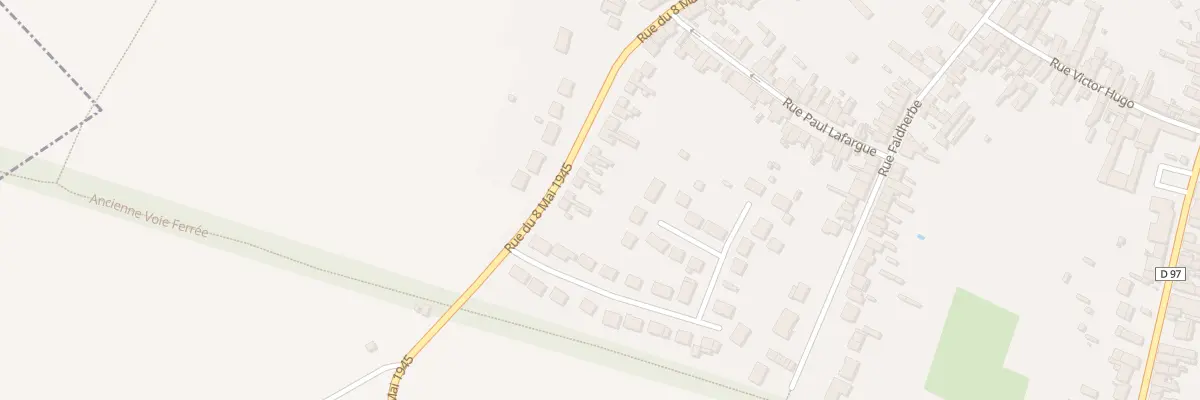 Plan du 90 Rue du 8 Mai 1945 à Avesnes-les-Aubert