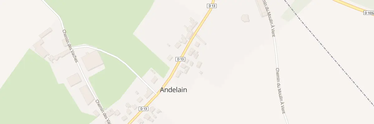 Plan du 15 Rue Principale à Andelain