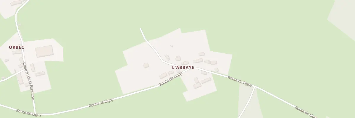 Plan du 3 Imp de l’Abbaye à Nolay