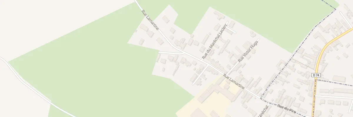 Plan du 63 Rue Lamartine à Fontaine-au-Pire