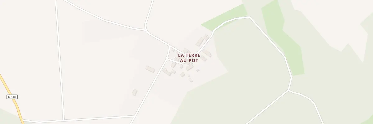 Plan du 160 La Terre au Pot aux Bordes