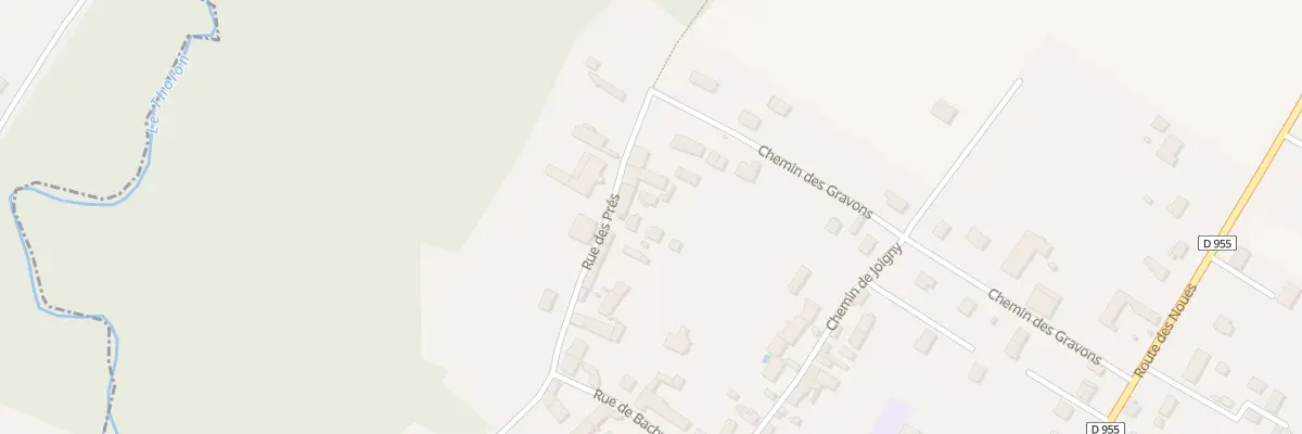 Plan du 14 Rue des Prés à Paroy-sur-Tholon