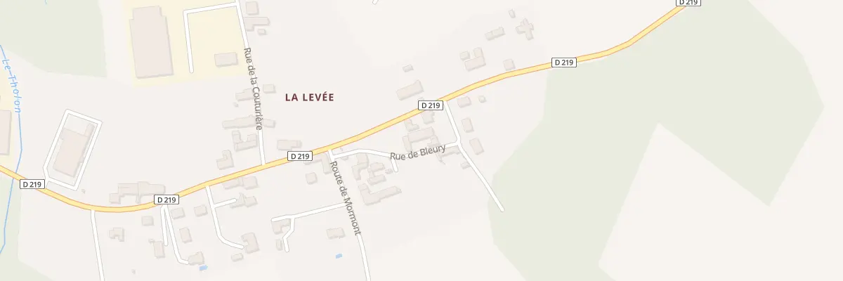 Plan du 1 Rue de Bleury à Saint-Maurice-Thizouaille