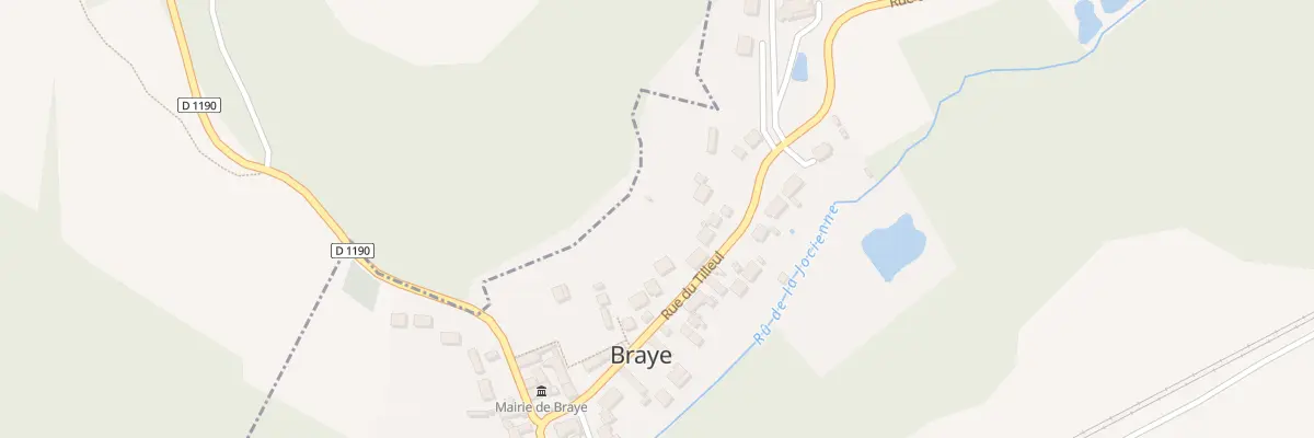 Plan du 18 Rue du Tilleul à Braye