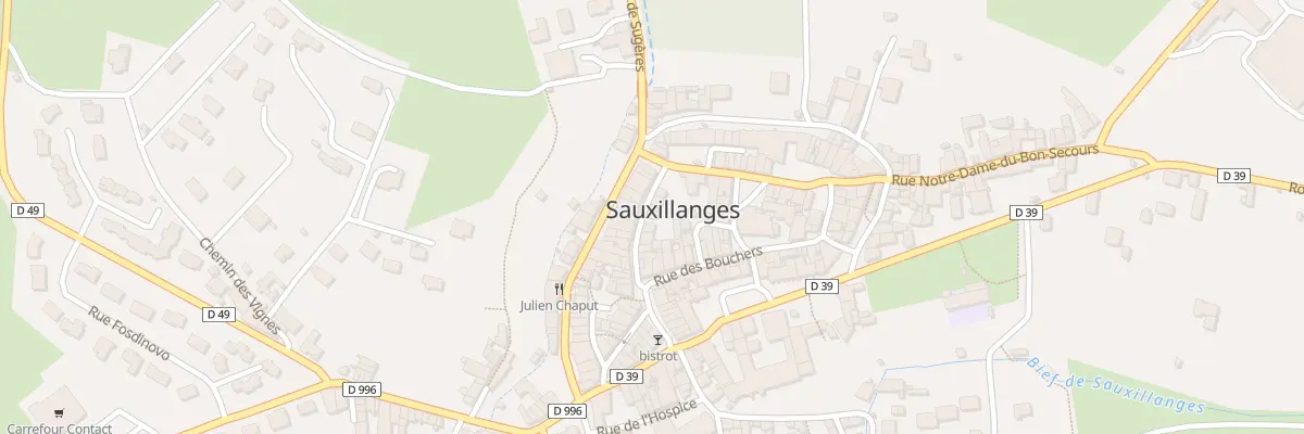 Plan du 12 Rue des Nobles à Sauxillanges