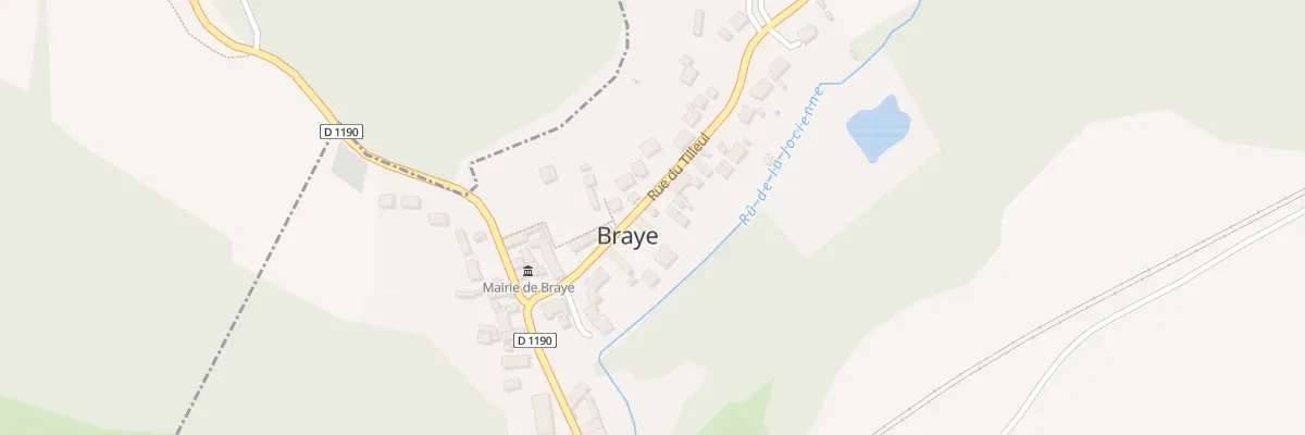 Plan du 11 Rue du Tilleul à Braye