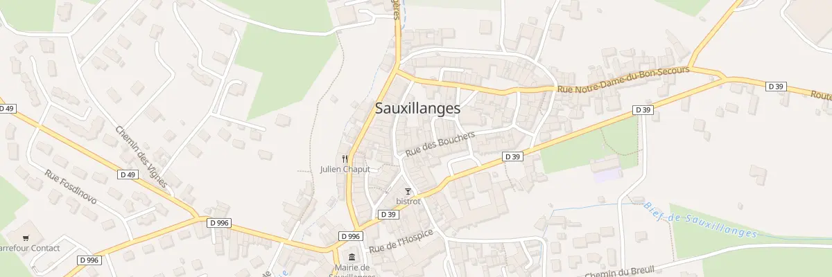 Plan du 3 Rue des Bouchers à Sauxillanges