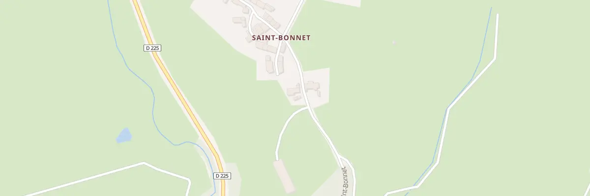 Plan du 5251 Saint Bonnet à Manglieu