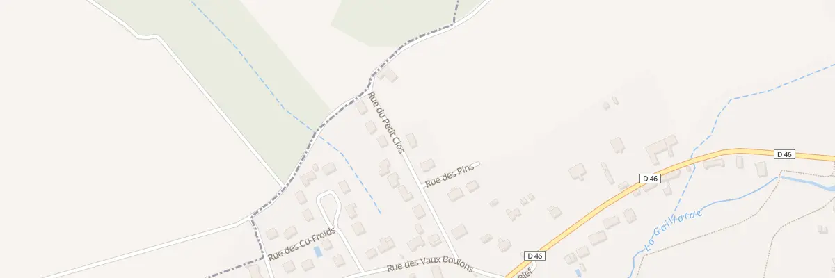 Plan du 8 Rue du Petit Clos à Fontaine-la-Gaillarde