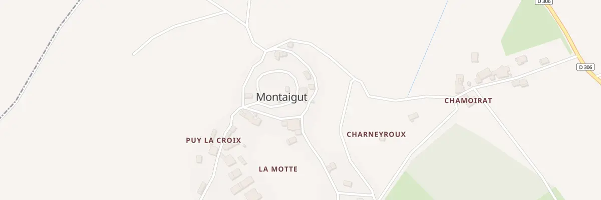 Plan du 235 La Motte à Glaine-Montaigut
