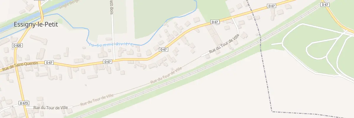 Plan du 231 Rue de St Quentin à Essigny-le-Petit