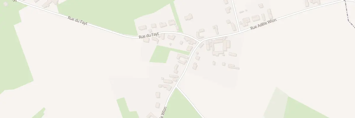 Plan du 601 Rue Adele Wion à Rosult
