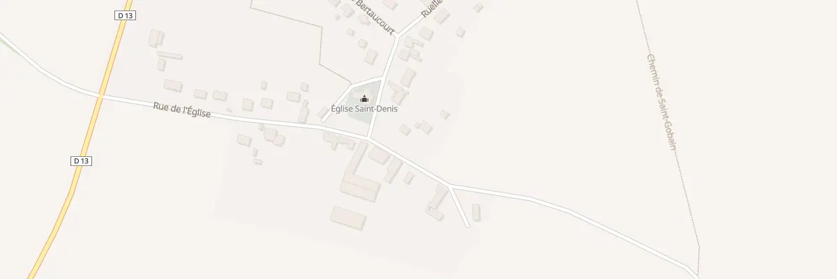 Plan du 27 Rue de Bertaucourt à Andelain