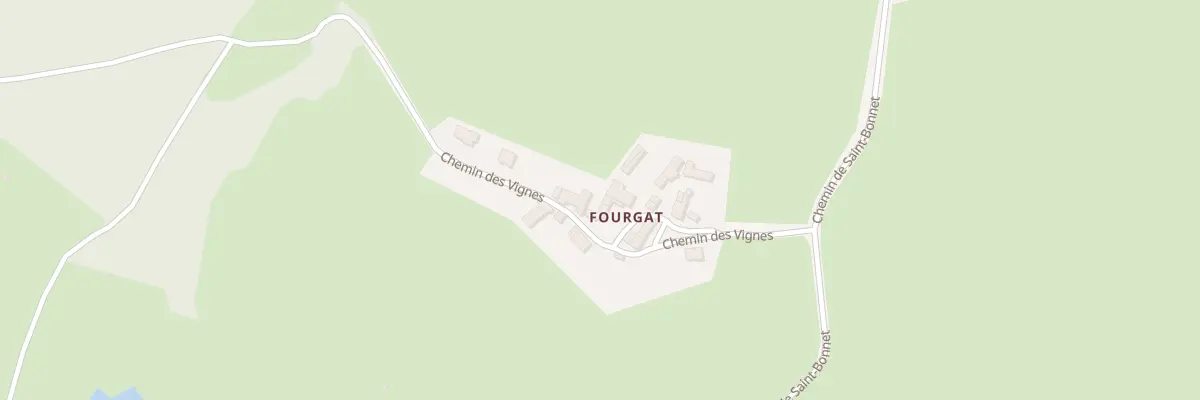 Plan du 173 Fourgat à Manglieu
