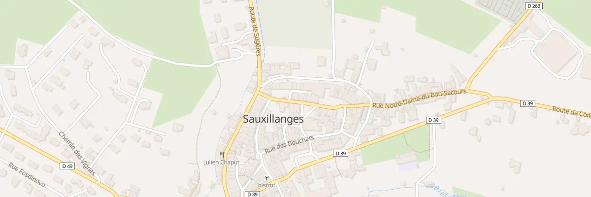 Plan du 11 Rue Porte Coche à Sauxillanges