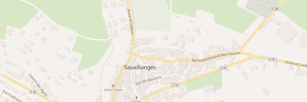 Plan du 3 Imp Noire à Sauxillanges