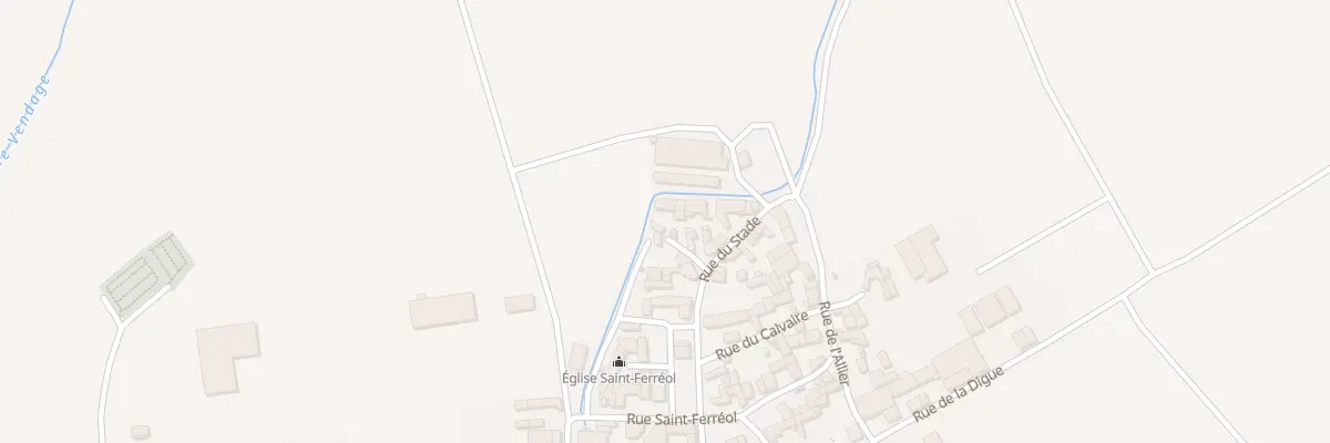 Plan du 5008 Imp du Stade à Cohade