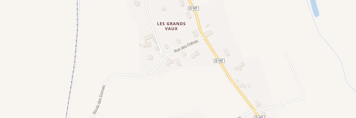 Plan du 5 Rue des Frenes - les Grands Va à Beaumont-lès-Randan