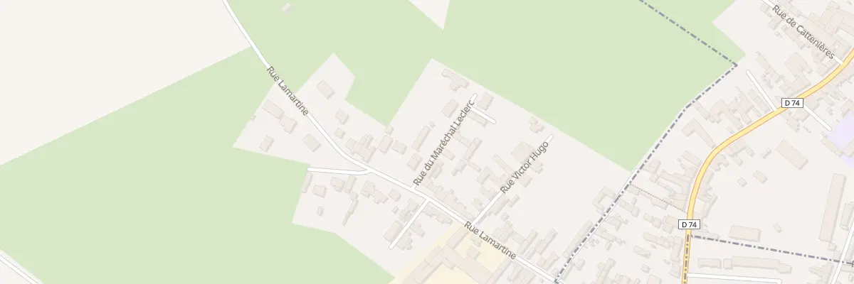 Plan du 1 Rue du Mal Leclerc à Fontaine-au-Pire