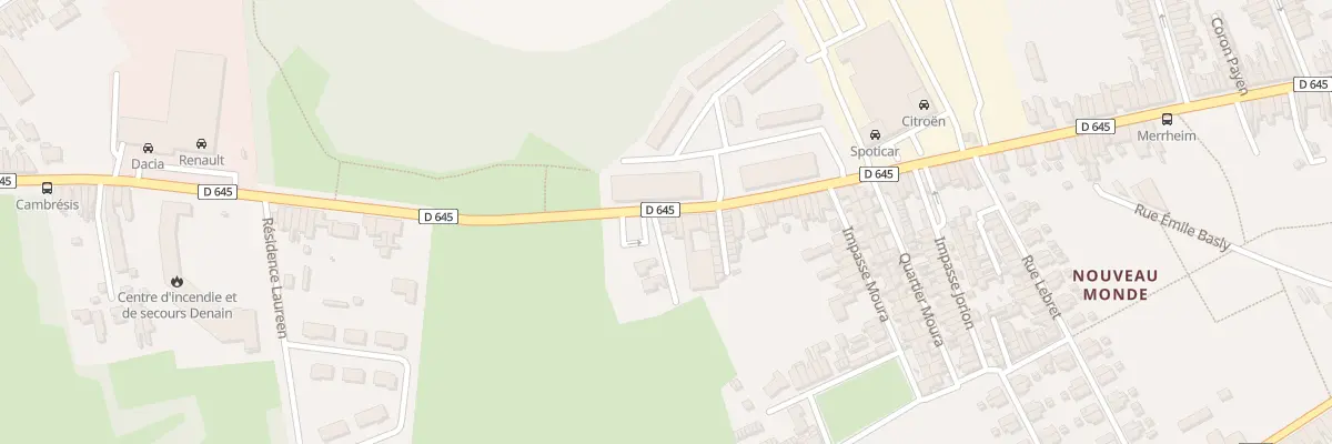 Plan du 164 Rue Pierre Bériot à Denain