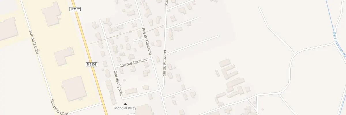 Plan du 35 Rue du Pouveret à Cohade