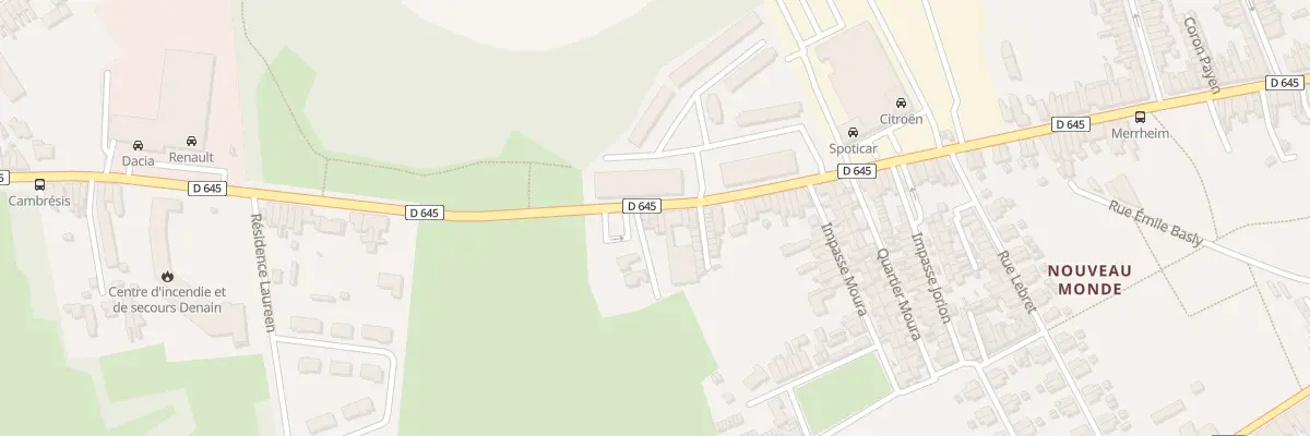 Plan du 162 Rue Pierre Bériot à Denain
