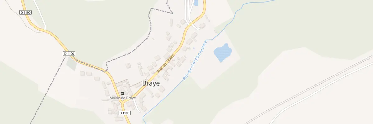 Plan du 21 Rue du Tilleul à Braye