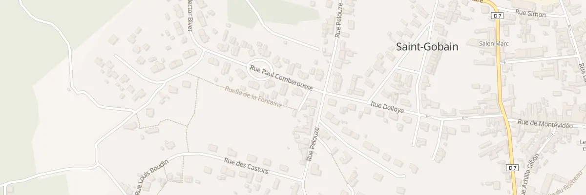 Plan du 26 Rue Paul Comberousse à Saint-Gobain