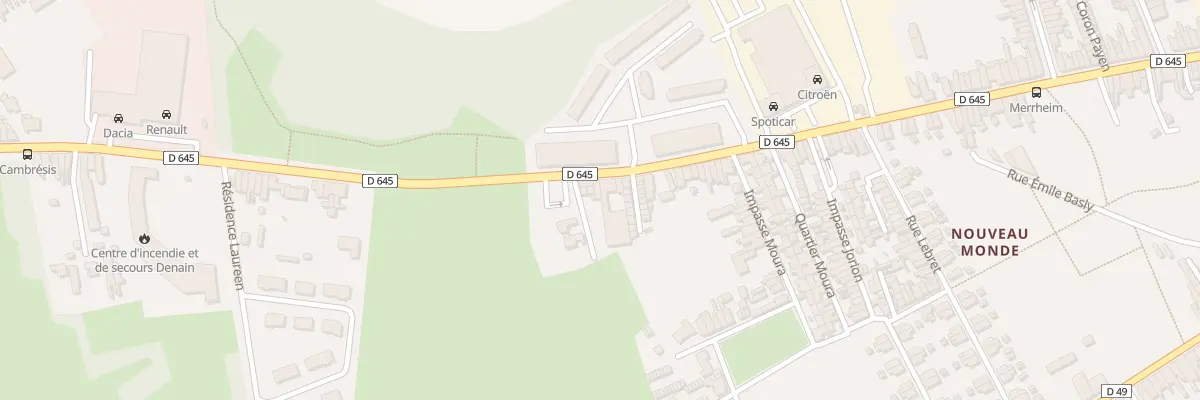 Plan du 160 Rue Pierre Bériot à Denain