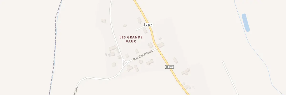Plan du 10 Rue des Frenes - les Grands Va à Beaumont-lès-Randan