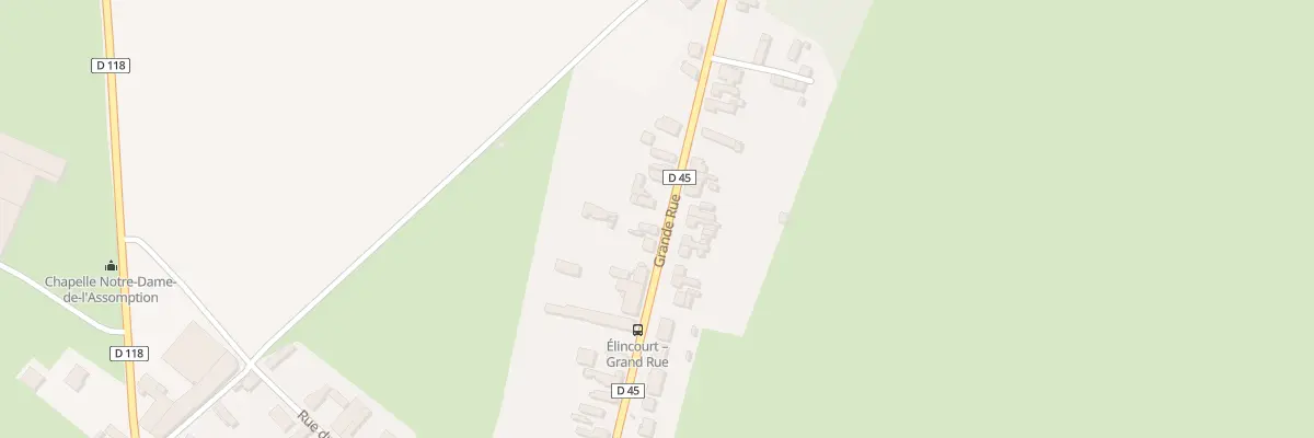 Plan du 59 Gr Grand Rue à Élincourt