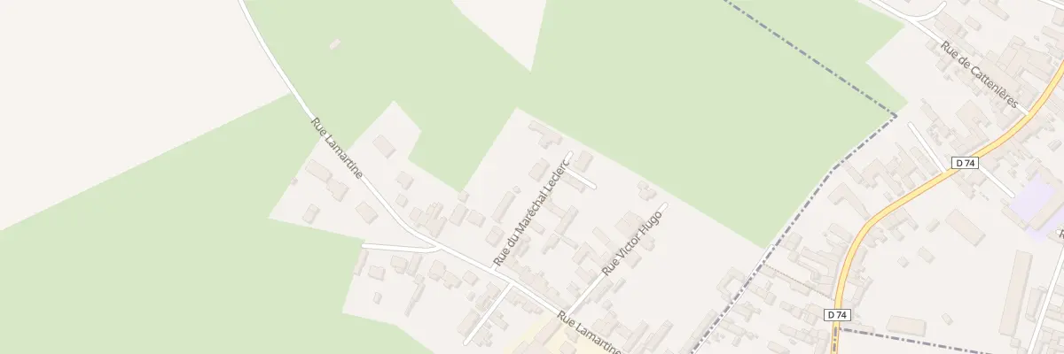 Plan du 5001F Rue du Mal Leclerc à Fontaine-au-Pire