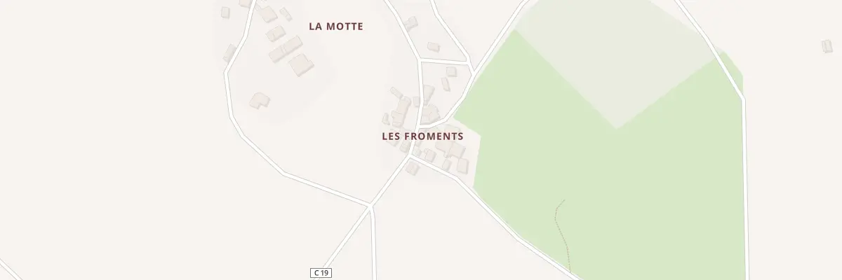 Plan du 105 Rue des Noisetiers/ Froments à Glaine-Montaigut