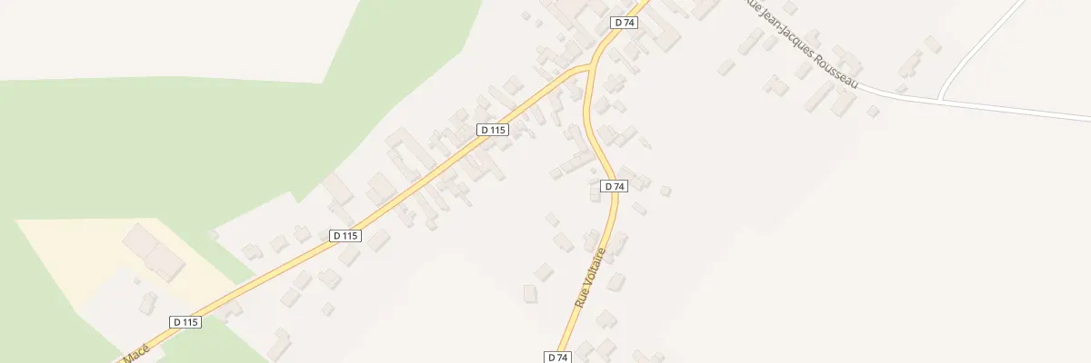Plan du 8 Rue Voltaire à Fontaine-au-Pire