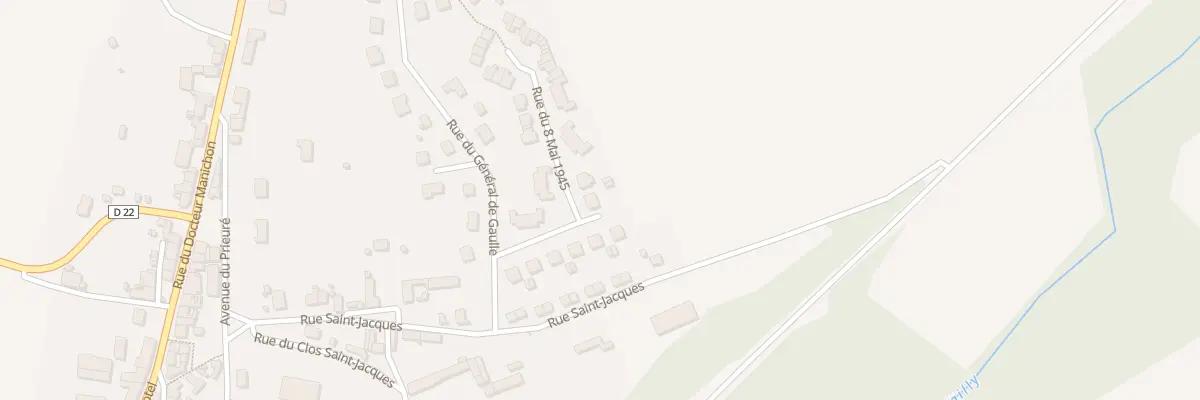 Plan du 14 Rue du 8 Mai 1945 à Oulchy-le-Château