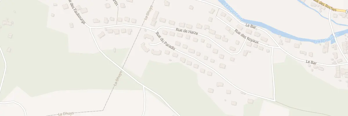Plan du 16 Rue du Paradis à Chézy-sur-Marne